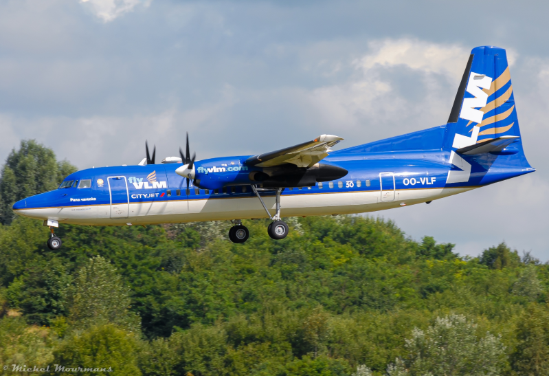 OO-VLF -- Fokker 50 -- VLM Airlines