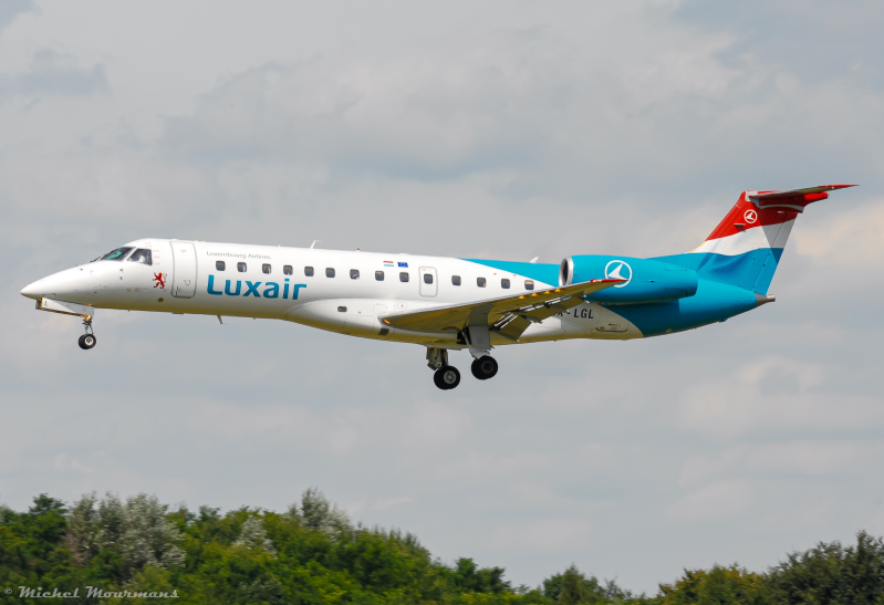 LX-LGL -- Embraer ERJ-135 -- Luxair