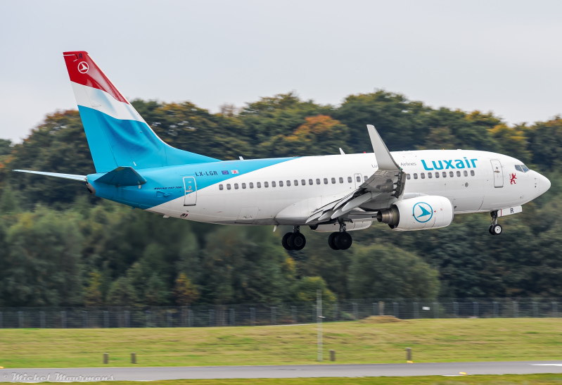 LX-LGR -- Boeing 737-700 -- Luxair