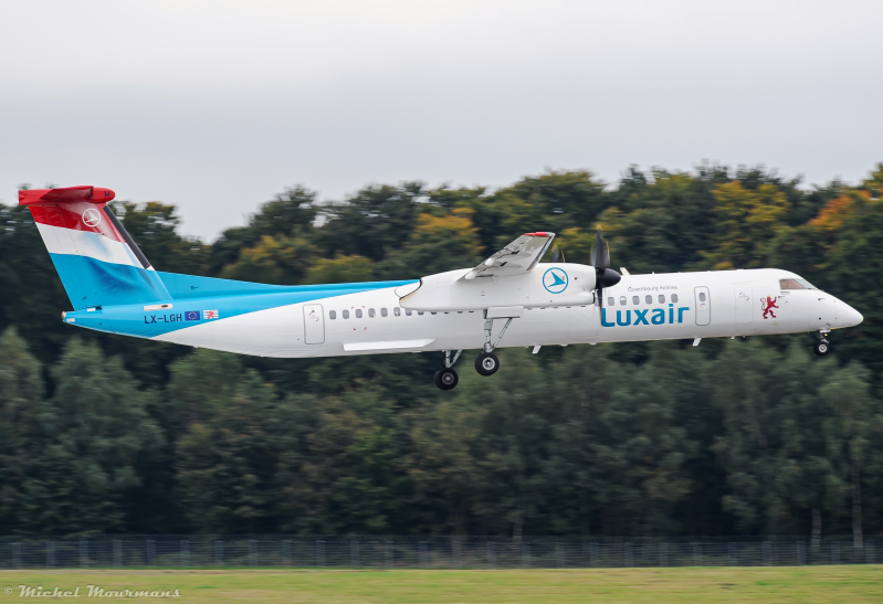LX-LGH -- Bombardier Dash 8-Q400 -- Luxair
