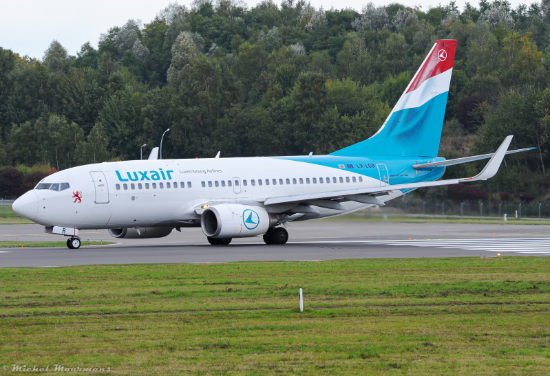 LX-LGR -- Boeing 737-700 -- Luxair