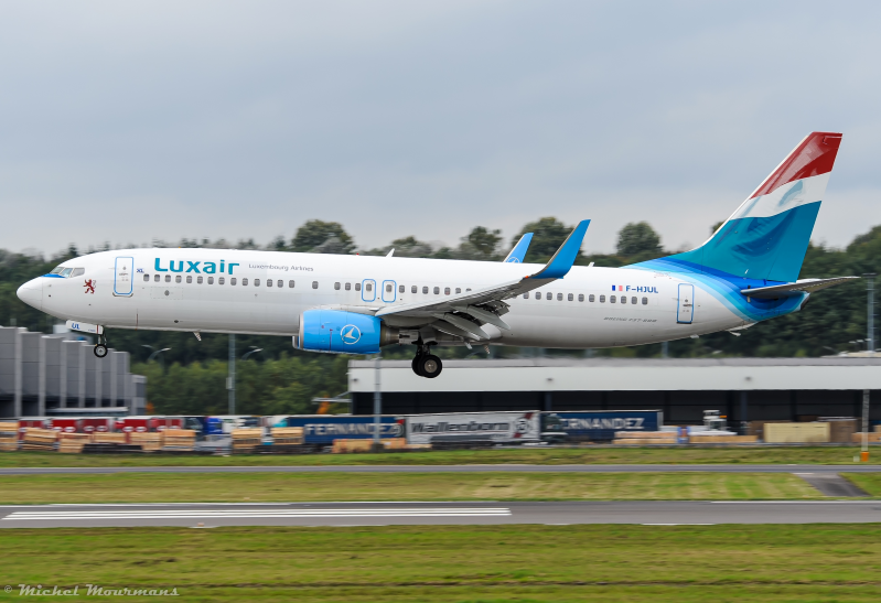F-HJUL -- Boeing 737-800 -- Luxair (XL Airways France)