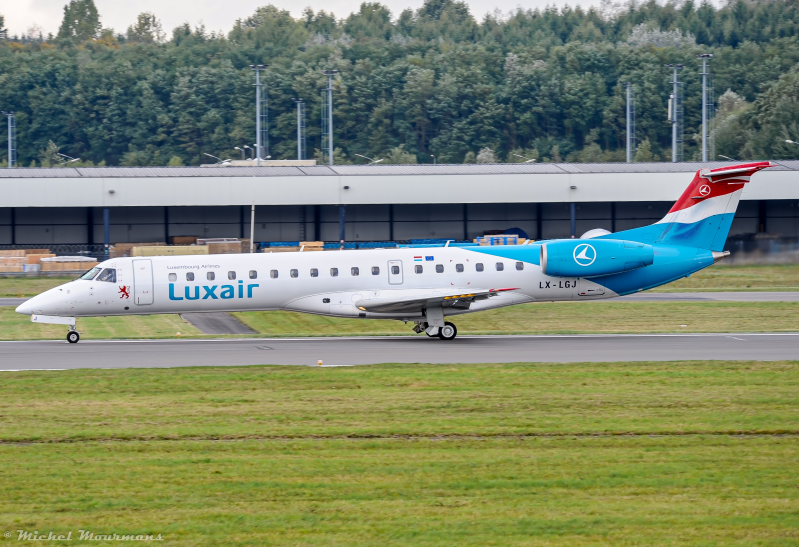 LX-LGJ -- Embraer ERJ-145 -- Luxair