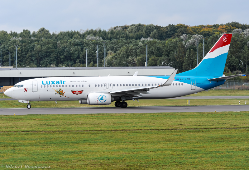 LX-LGU -- Boeing 737-800 -- Luxair