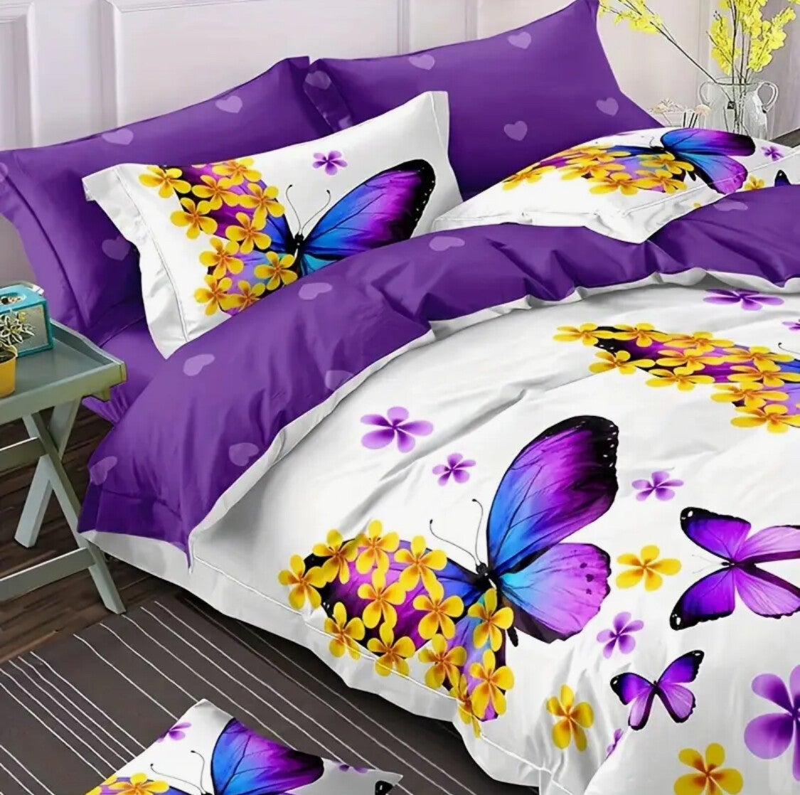 Valentine’s Day design bed sheets