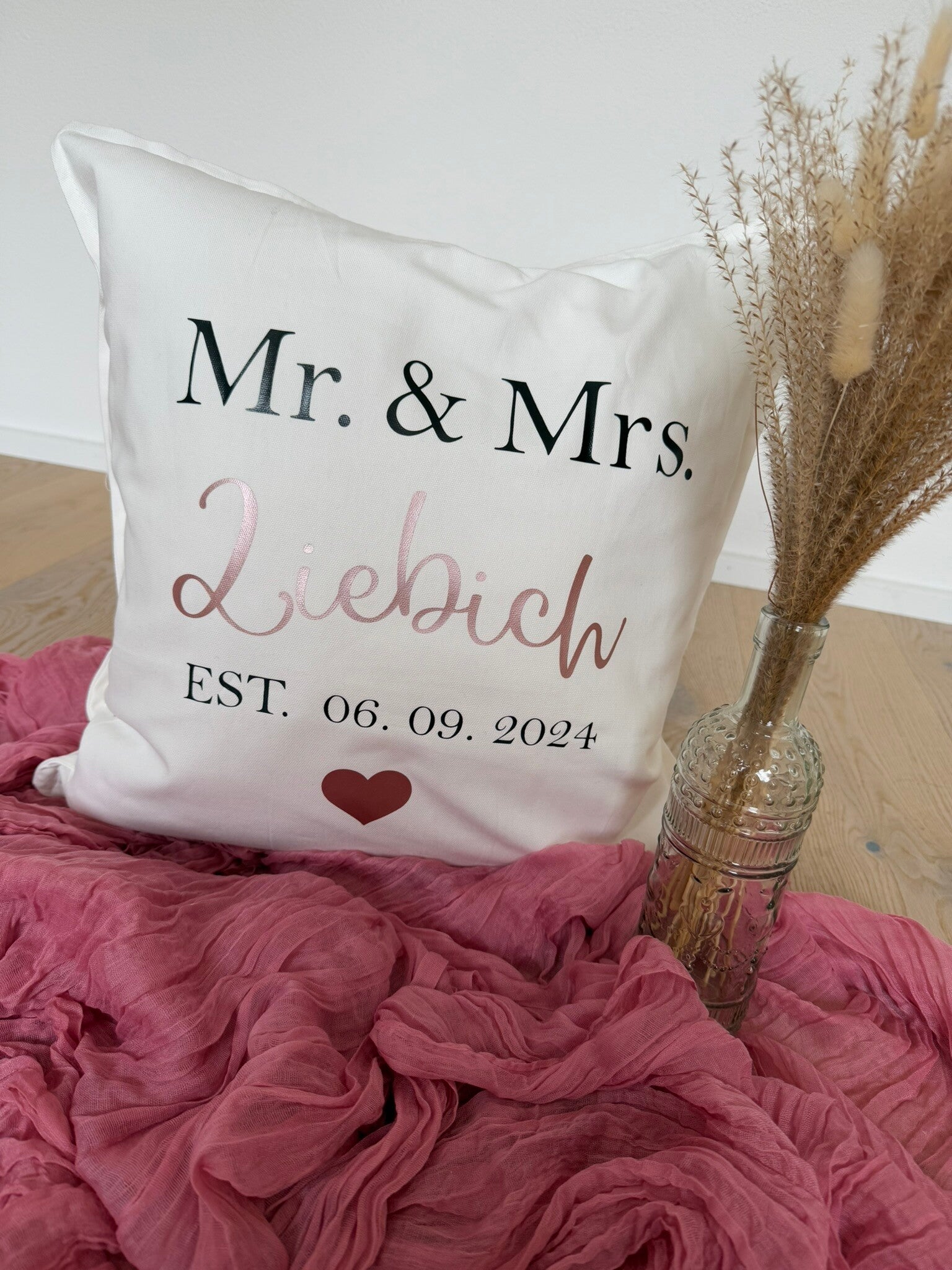 Kissen - Mr. & Mrs.