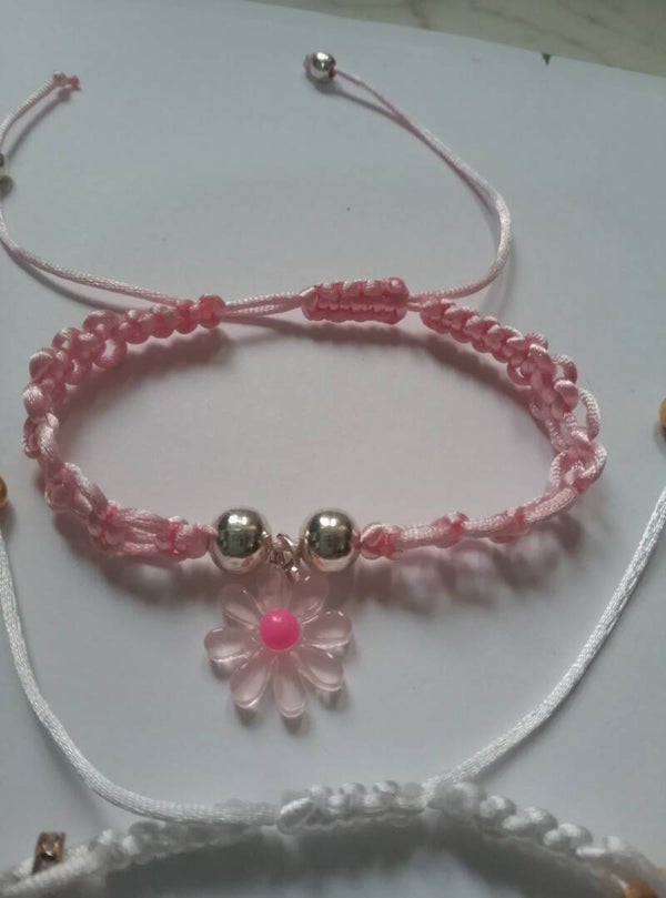 pulseras a croche