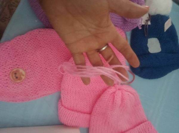 gorros y bufandas para niños