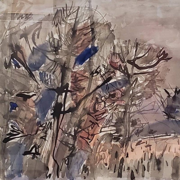 Paysage - Roger TOLMER - 45x36cm