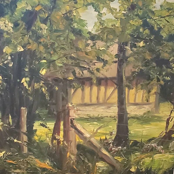 Vue de campagne - Françoise Ramier - 90x70cm