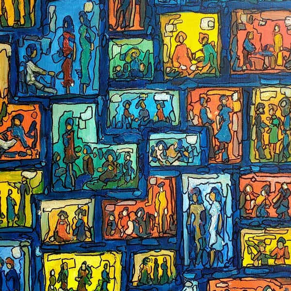 Windows Art "Life 02" - Louis Runemberg - 38x61cm