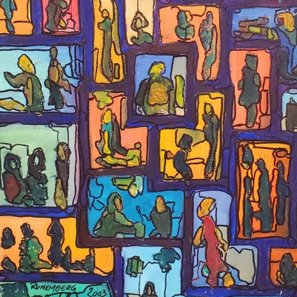 Windows Art "Couple 03" • Louis Runemberg • 33x46cm