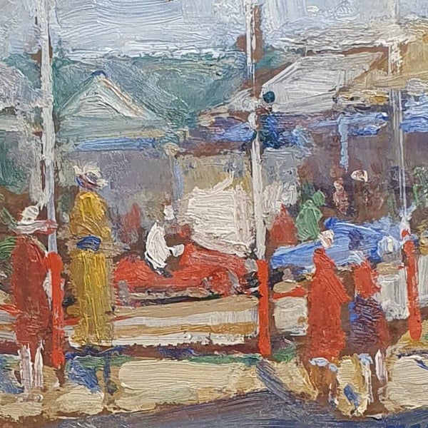 Pierre MAUBERT ° Le Manège ° 21x14cm
