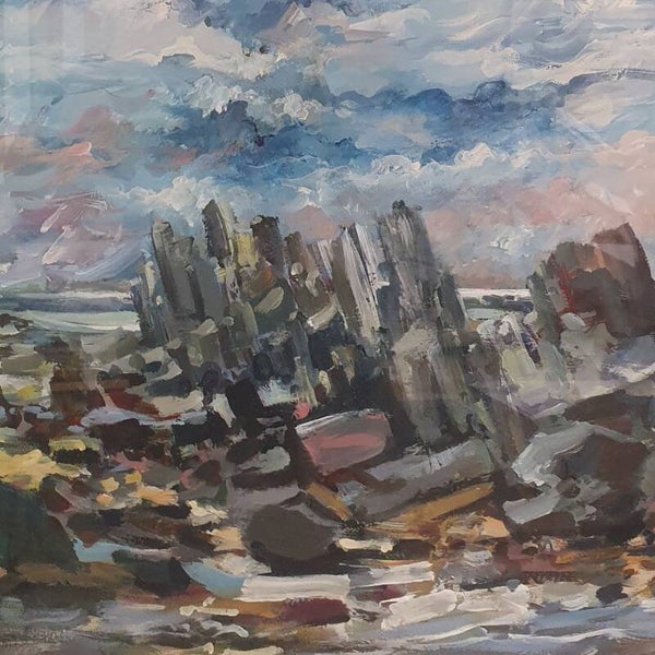 Bord de mer • Gérard REMIGEREAU • 75x41cm