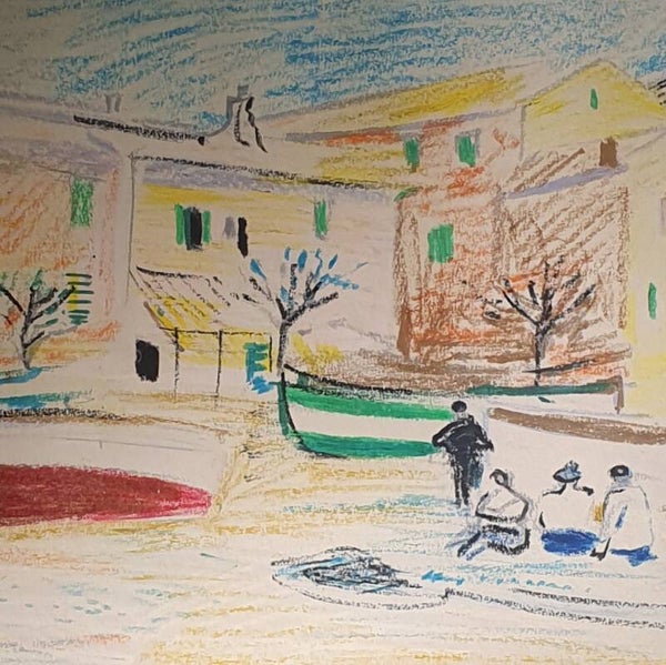 Petit port • Robert SAVARY • 60x36cm