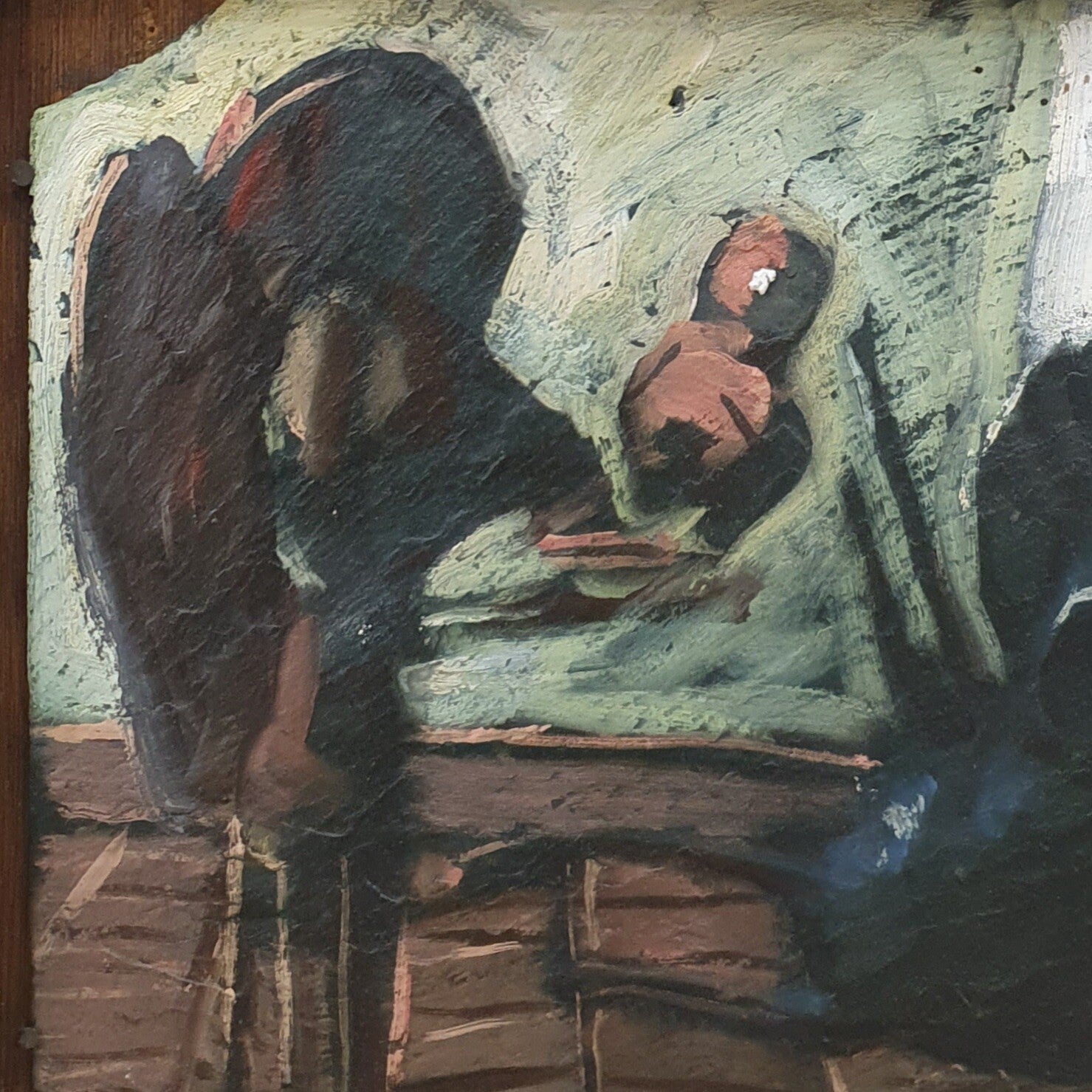 L'enfant • Jorg HERLME • 30x30cm