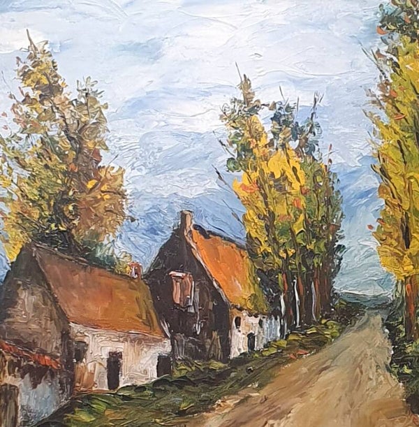 Village Normand • Jean-Jacques DUBOC • 60x49cm