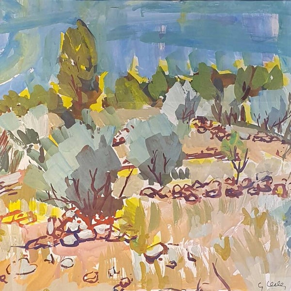La Provence • Georges LECLER • 60x45cm