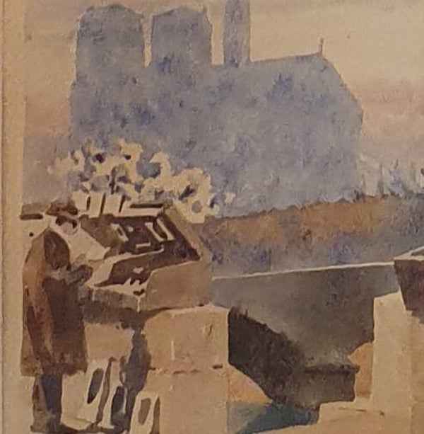 Bernard de CHAMPEAUX • Les quais de Paris • 10x15cm