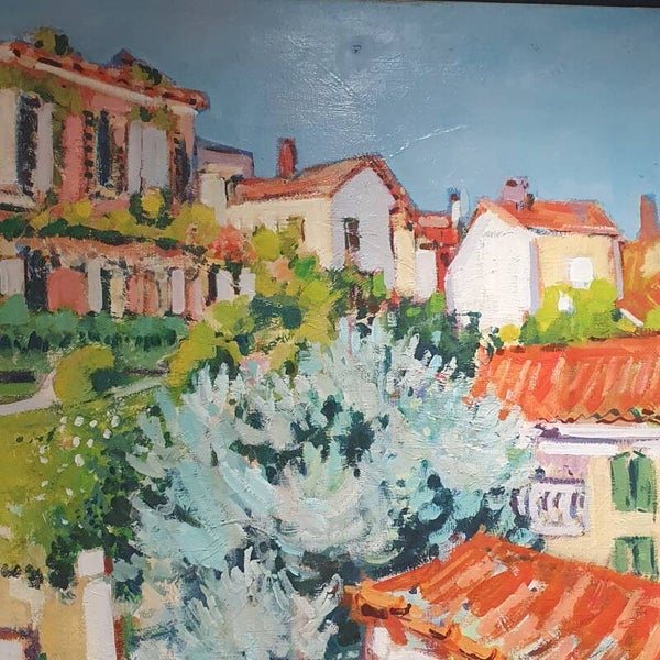 Vue de Hyiers • Georges LECLER • 65x80cm