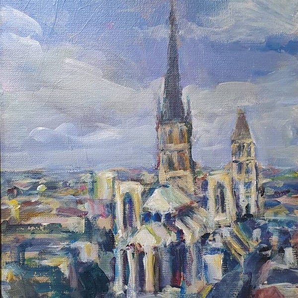 Cathédrale de Rouen • André GALICHET • 23x35cm