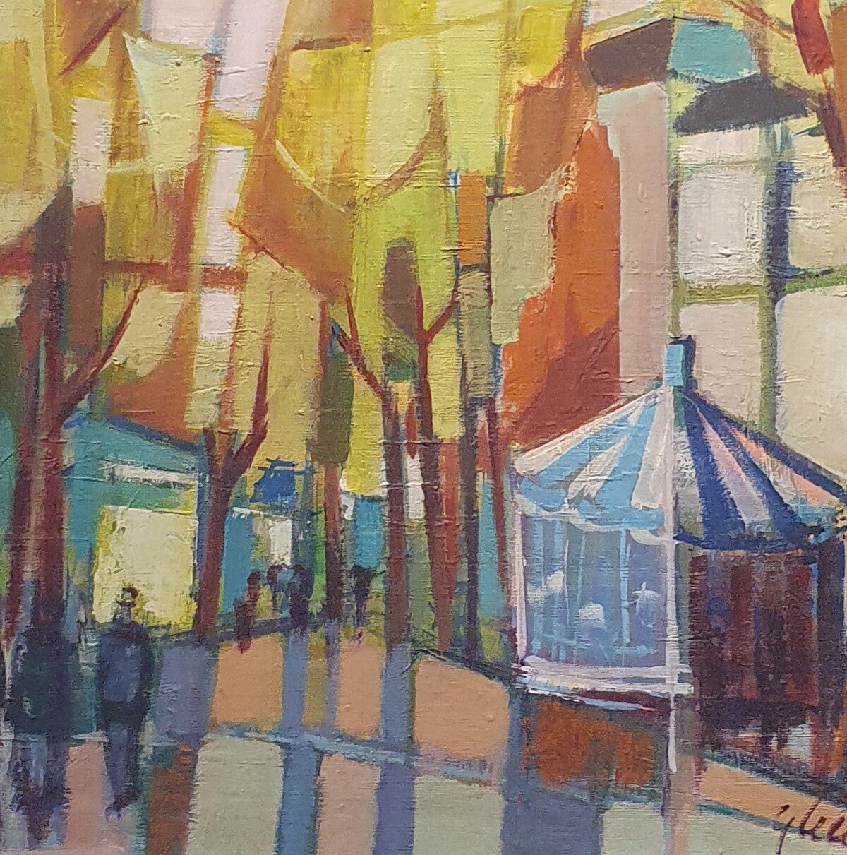 Foire Saint Romain • George Leclec • 72x53cm