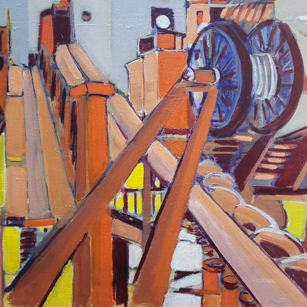 Mécanique Maritime - Georges LECLER - 81x60cm