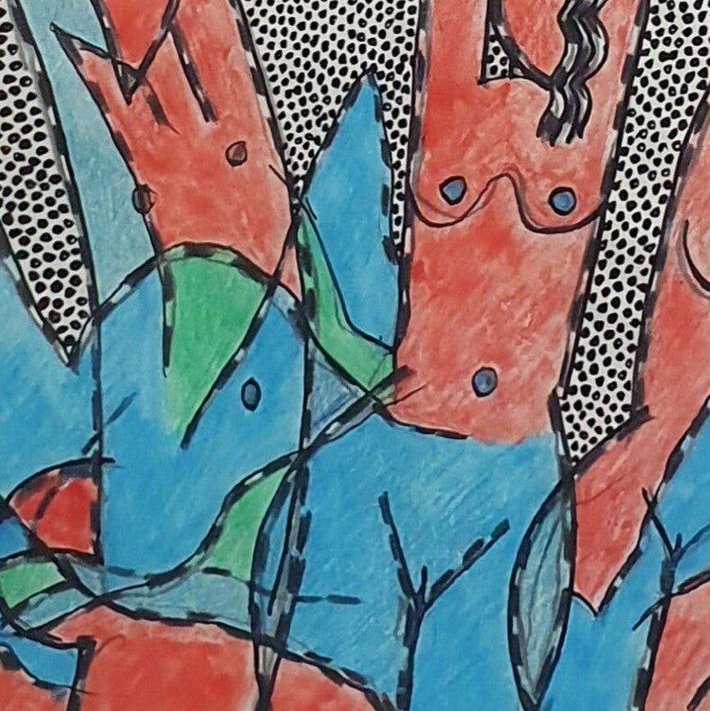 Les Danseuses • Alain Michel BOUCHER • 27x20cm