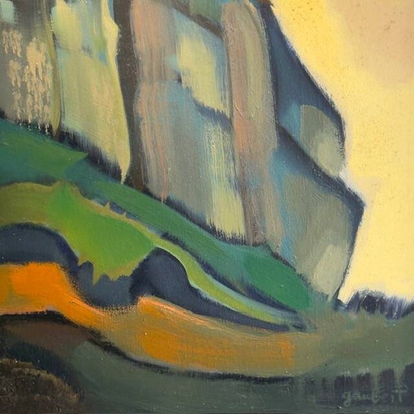 Rocher Les Messieurs, Beaune - Roland GAUBERT - 54x65