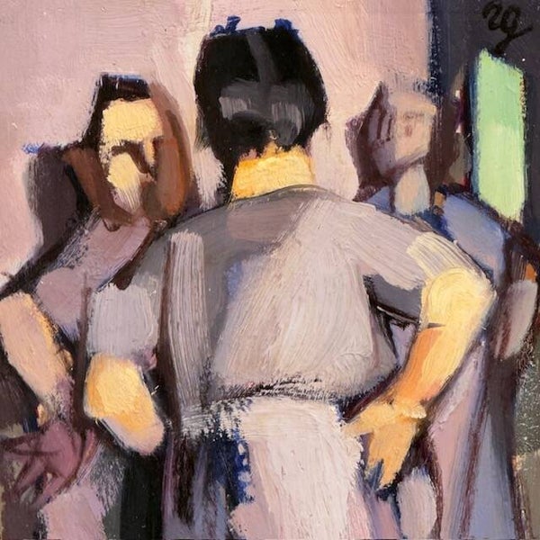 Les Habilleuses - Roland GAUBERT - 22x17cm