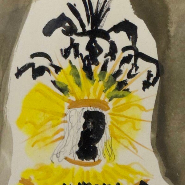 Valentine HUGO - Le Roi Soleil - 39x56cm