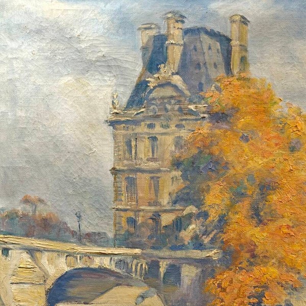 Pont-neuf à Paris • Georges LORDEREAU • 37x45cm