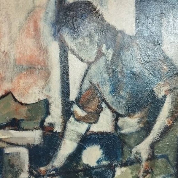 Le Sabotier - Alain COLLIARD -  59x71cm