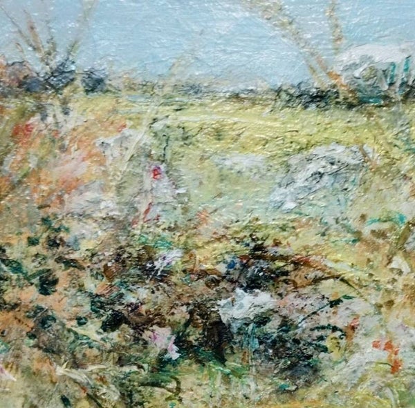 La prairie - Claude GAIGNOUX - 16x13cm