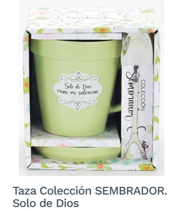 Taza macetero