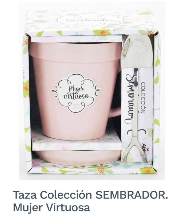 Taza macetero