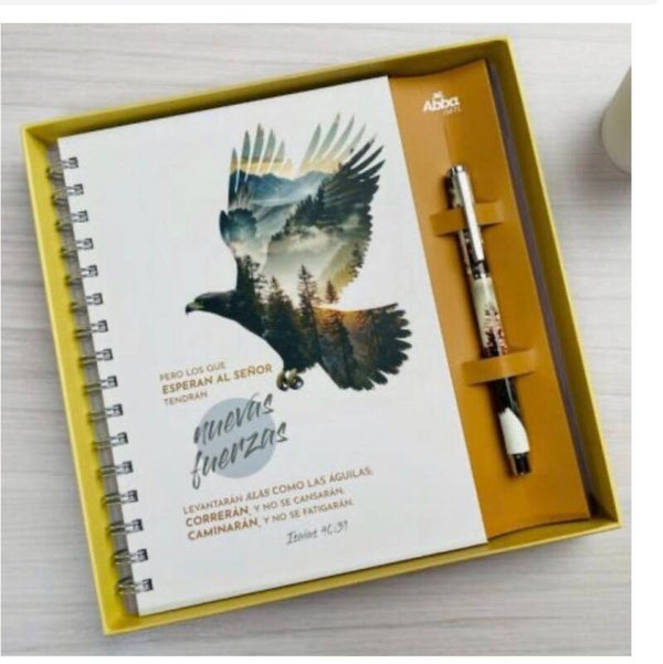 Caja libreta + boli