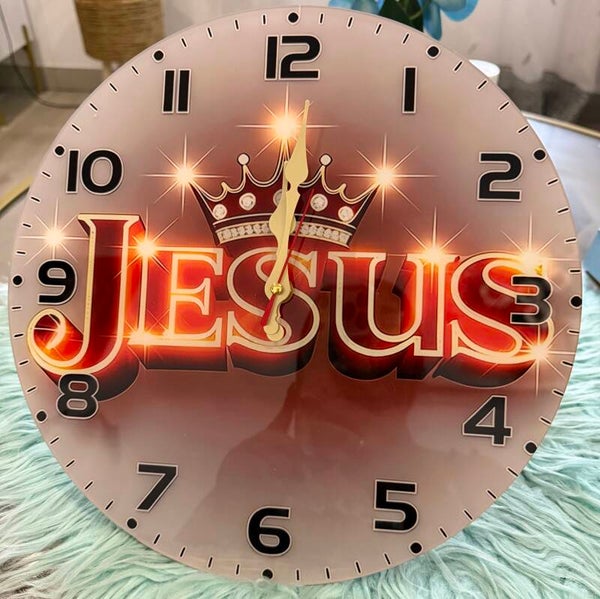 Reloj pared Jesús