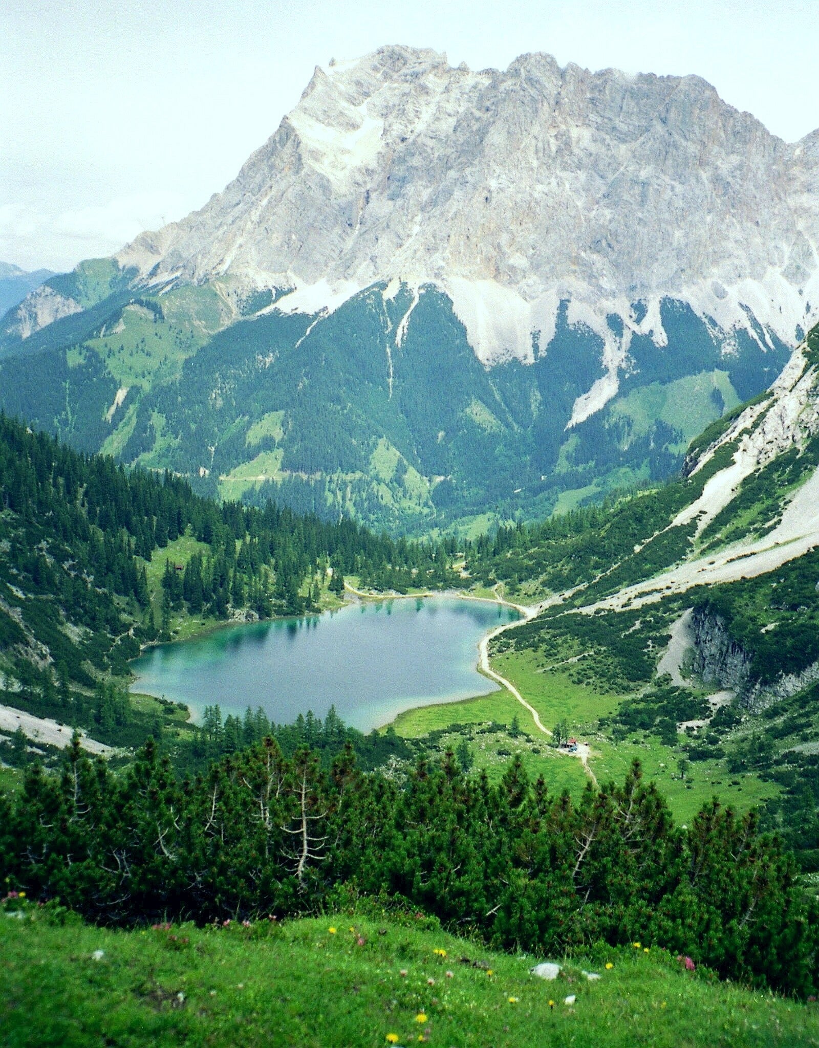 Seebensee auf dem Weg zur Coburger Hütte