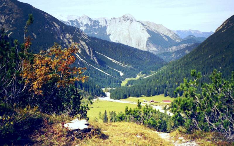 Blick über Eppzirler Alm