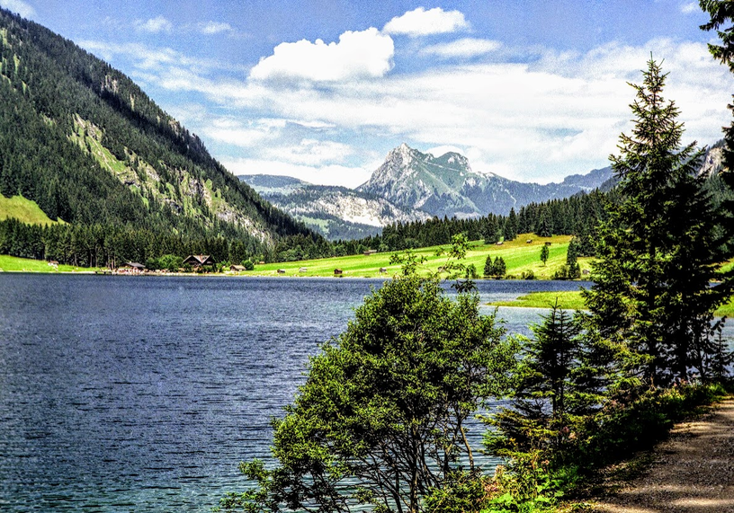 Blick zum Tannheimer Tal