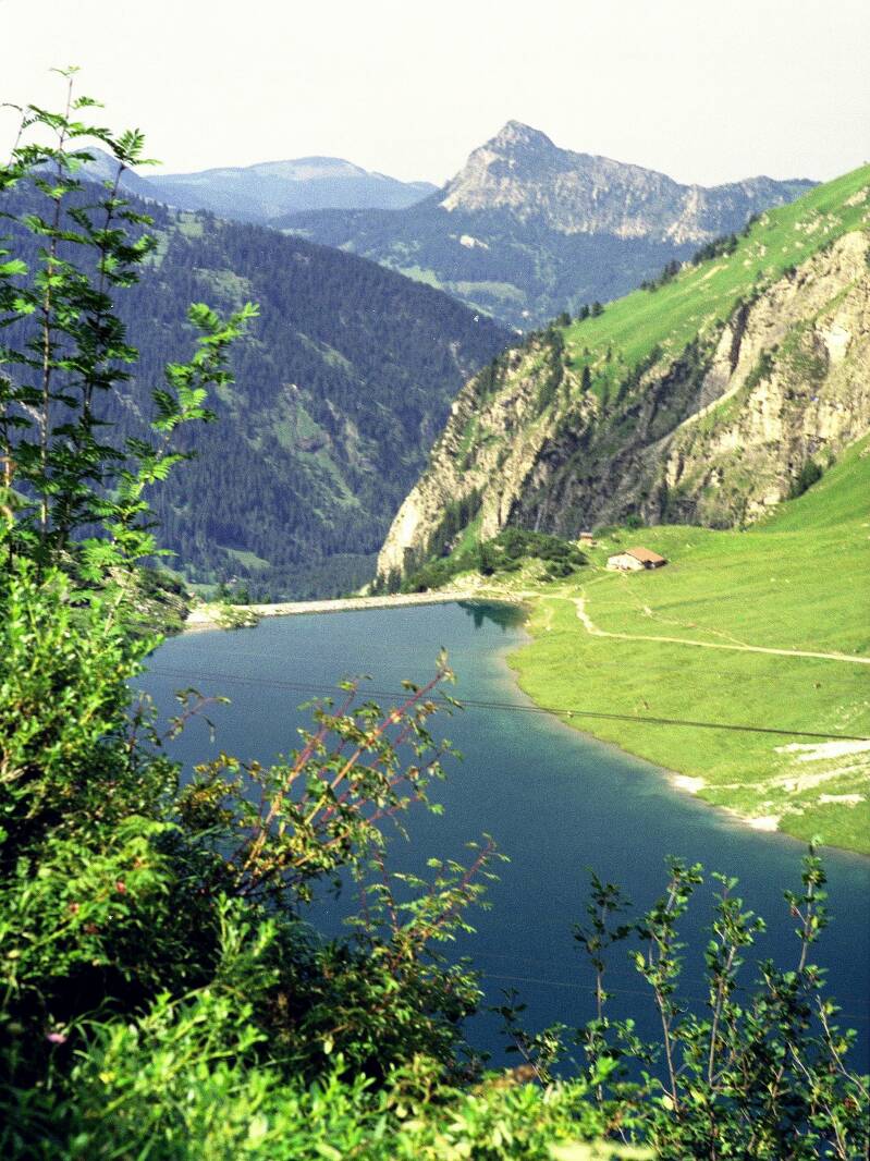 Vilsalpsee Saalfelder Höhenweg Traualpsee Tirol Tannheim