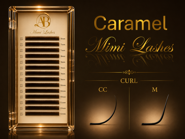Mimi Lashes 0.07 Mix 6-13 (Caramel)