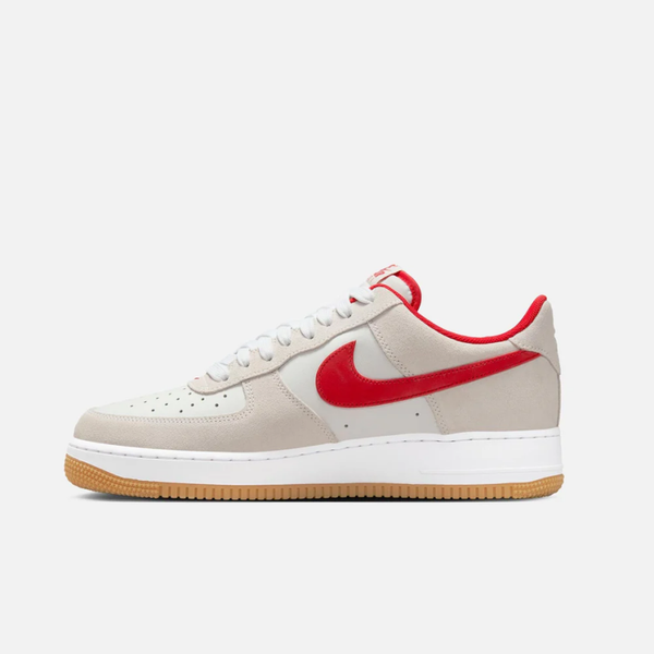Nike Air Force 1 Low '07 LV8 'Summit White Varsity Red Gum'