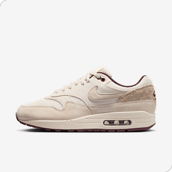 Nike Air Max 1 Sail Burgundy Crush
