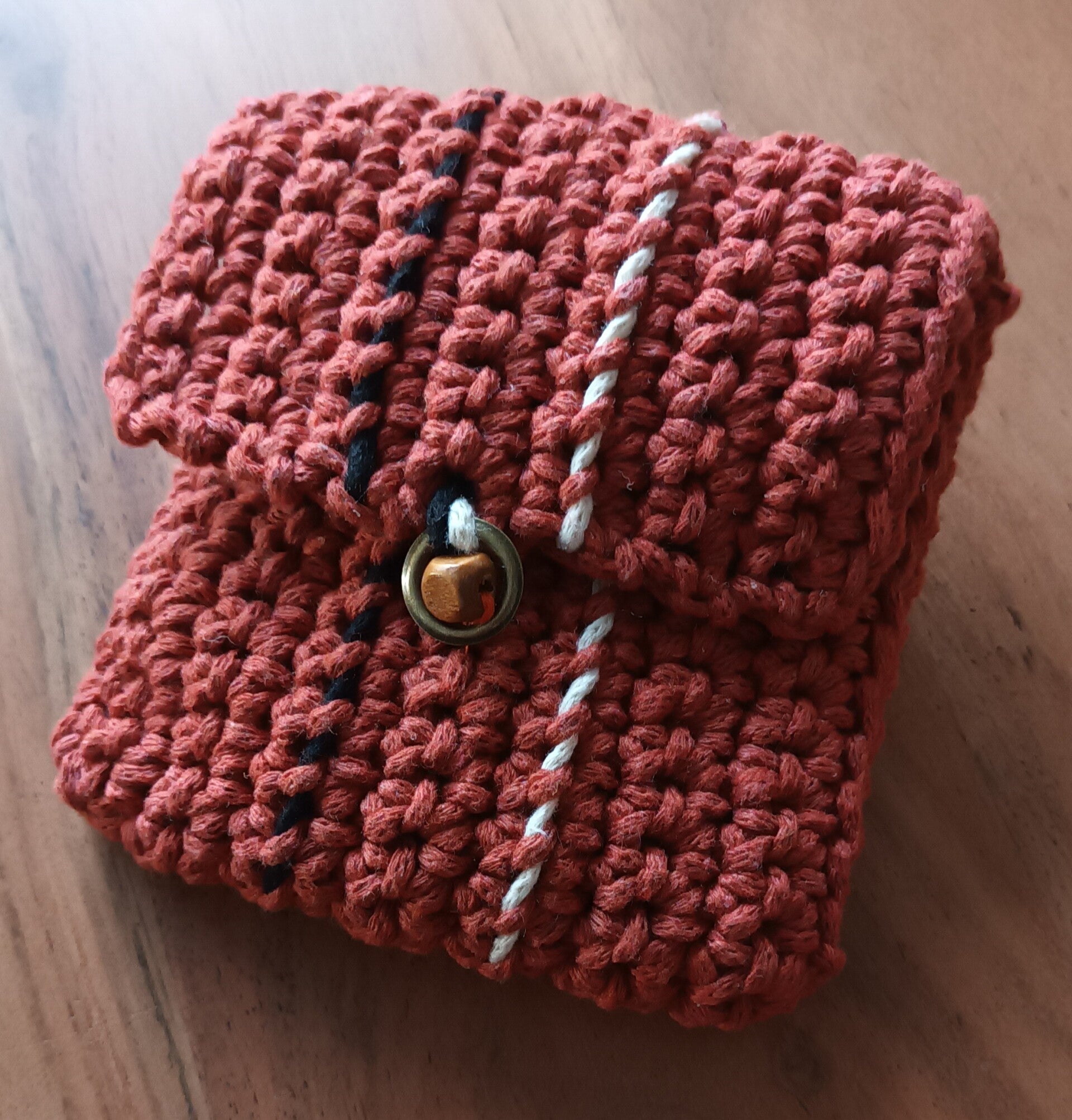 Porte-monnaie Rouge brique