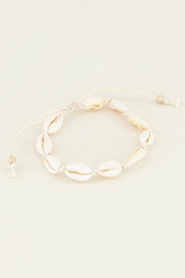 schelpen armbandje