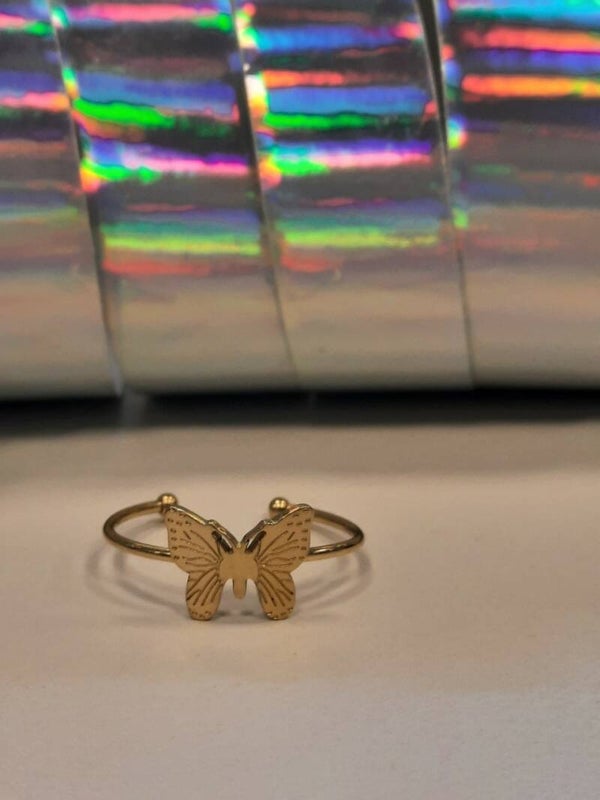 vlinder ring