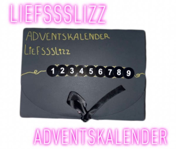 Liefssslizz adventskalender💖🪩