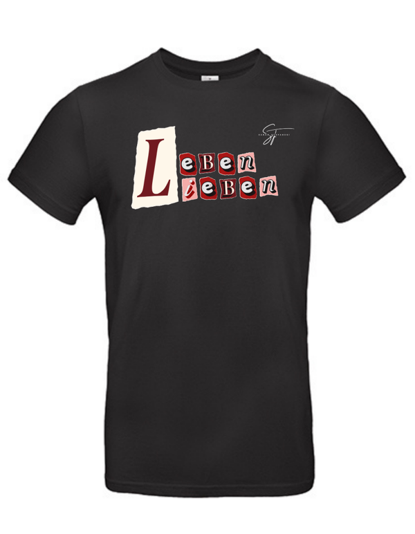 Tour-T-Shirt „Leben Lieben“ - VORBESTELLUNG